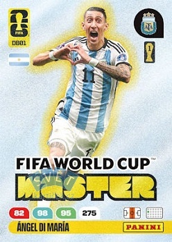 Angel Di Maria Argentina Panini FIFA World Cup 2026 Adrenalyn XL FIFA World Cup Master #DB01